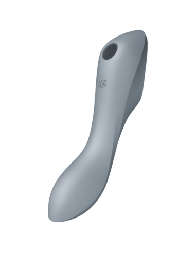 SATISFYER - VIBRATORE CURVY TRINITY 3 AIR PULSE GRIGIO