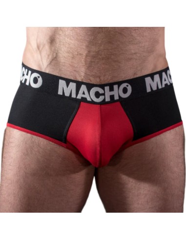 MACHO - MS26N SLIP NERO/ROSSO XL