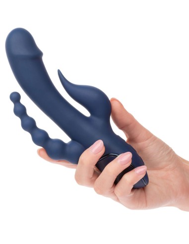 CALEXOTICS - VIBRATORE TRIPLO ORGASMO BLU