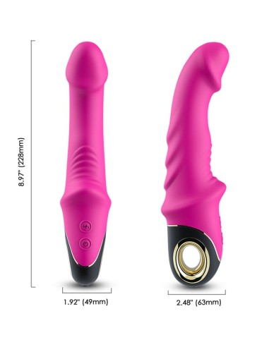 ARMONY - JOYBLADE DILDO VIBRATORE ROTATORE FUCSIA