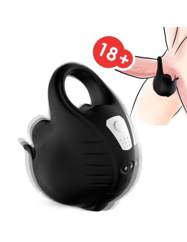 ARMONY - ANELLO VIBRATORE A COPPE NERO