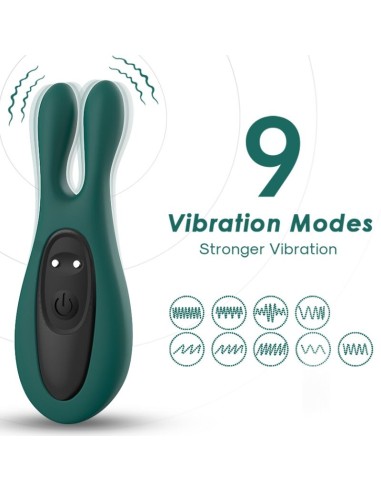 ARMONY - STIMOLATORE E VIBRATORE CONIGLIO VERDE