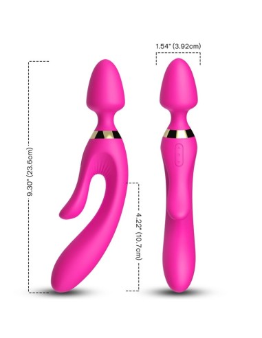 ARMONY - MASSAGGIATORE E VIBRATORE RABBIT FUCSIA