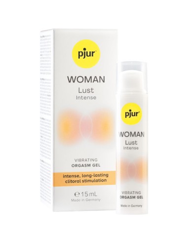 PJUR - WOMAN LUST GEL VIBRANTE INTENSO PER ORGASMO 15 ML