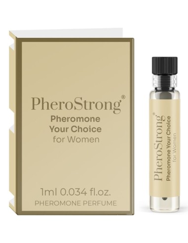 PHEROSTRONG - PROFUMO AI FEROMONI LA TUA SCELTA PER DONNA 1 ML