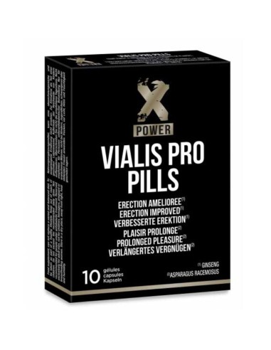 X POWER - VIALIS PRO ERECTION MIGLIORATA 10 PILLOLE