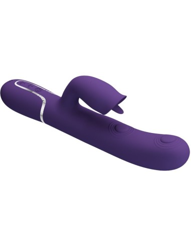 PRETTY LOVE - VIBRATORE CONIGLIO CON VIOLA DA LECCARE