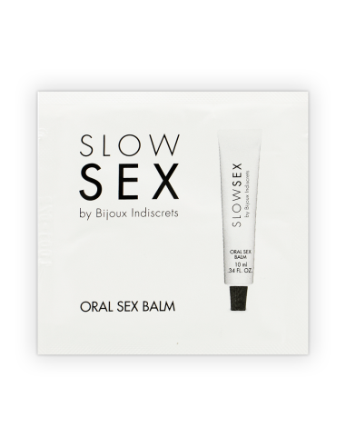 BIJOUX - SLOW SEX BALSAMO PER SESSO ORALE DOSE SINGOLA