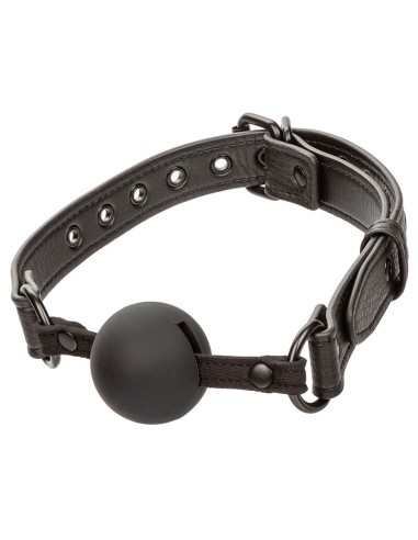 CALEXOTICS - NOCTURNAL BALL GAG SILICONE NERO