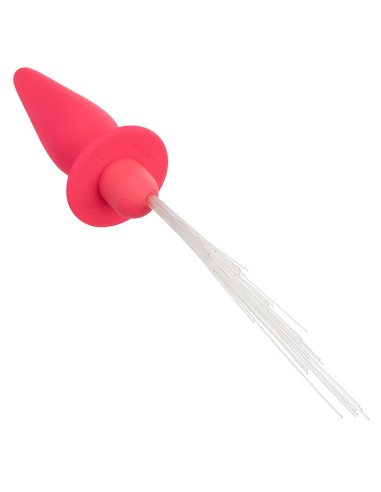 CALEXOTICS - SOUTHERN LIGHTS LIGHT UP PLUG ANALE 10 VIBRAZIONI SILICONE ROSA