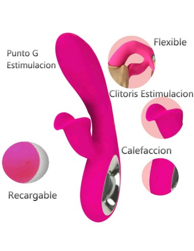 ARMONY - VIBRATORE DARO E STIMOLATORE PULL RING FUCSIA