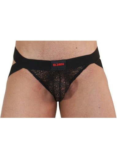 BURN - 005 JOCK LINGERIE NERO XL