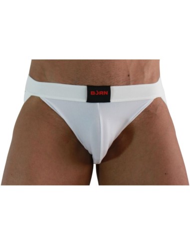 BURN - 007 JOCK LYCRA BIANCO XL