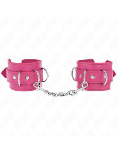 KINK - RESISTENZA DA POLSO CON 3 ANELLI A D REGOLABILE ROSA 17.5-25 CM X 6 CM