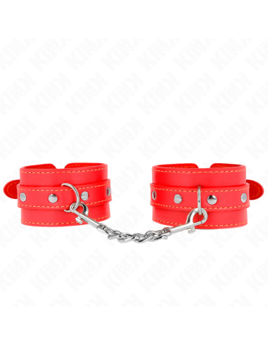 KINK - RESISTENZA DA POLSO SOTTILE ROSSO REGOLABILE 21-33 CM