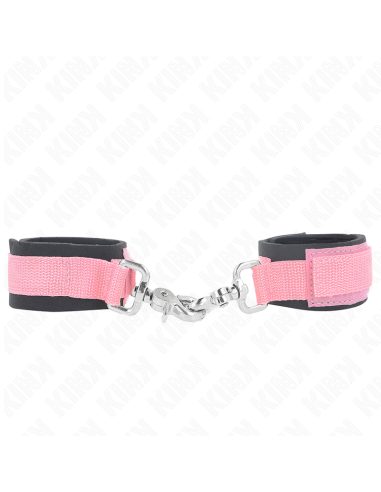 KINK - POGGIPOLSO REGOLABILE IN NEOPRENE ROSA REGOLABILE 22-34 CM