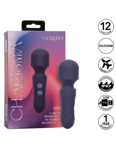 CALEXOTICS - CHARISMA CHARM MASSAGGIATORE 12 FUNZIONI VIOLA