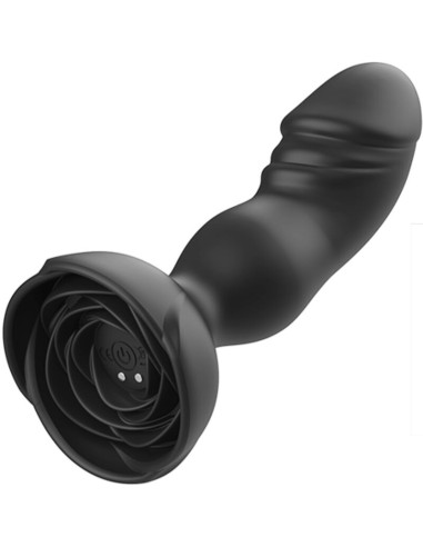 ARMONY - EXTREME A BLOOM VIBRATORE ROSE E TELECOMANDO PLUG ANALE NERO