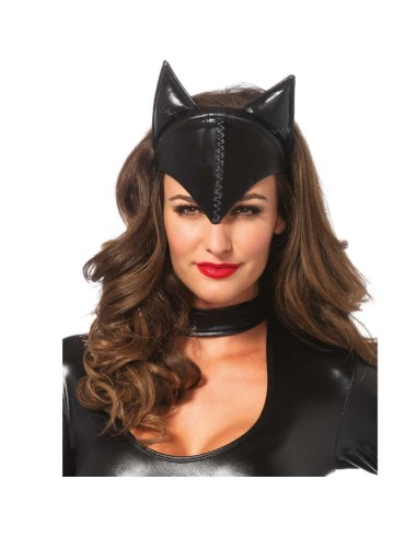 LEG AVENUE - MASCHERA CAT WOMAN NERA