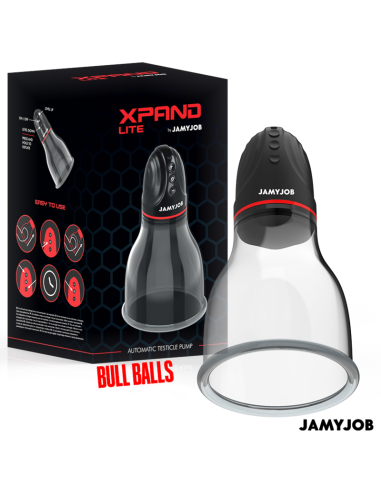 JAMYJOB - POMPA AUTOMATICA PER TESTICOLI XPAND LITE 3 LIVELLI DI ASPIRAZIONE GRIGIO