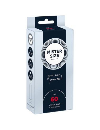 MISTER SIZE - PRESERVATIVO TAGLIA XL 60 MM (10 UNITÀ)