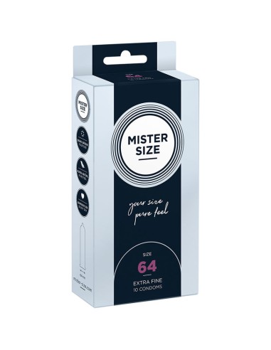 MISTER SIZE - PRESERVATIVI TAGLIA XXL 64 MM (10 UNITÀ)