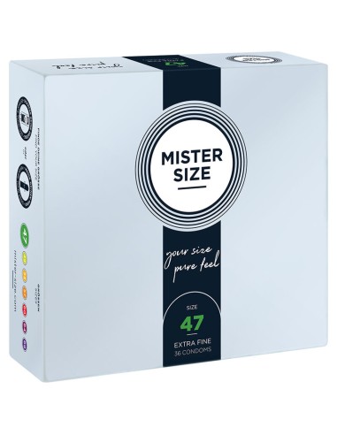 MISTER SIZE - PRESERVATIVI TAGLIA XS 47 MM (36 UNITÀ)