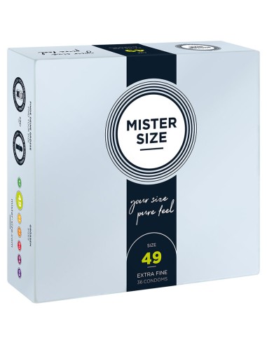 MISTER SIZE - PRESERVATIVO TAGLIA S 49 MM (36 UNITÀ)