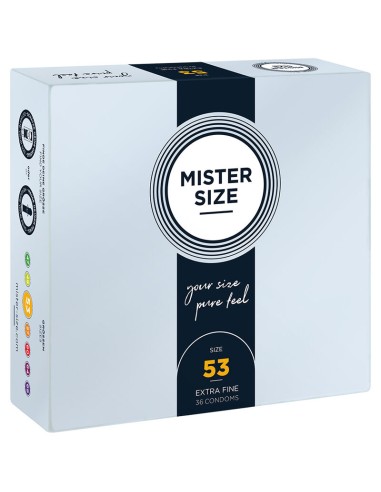 MISTER SIZE - PRESERVATIVO TAGLIA M 53 MM (36 UNITÀ)