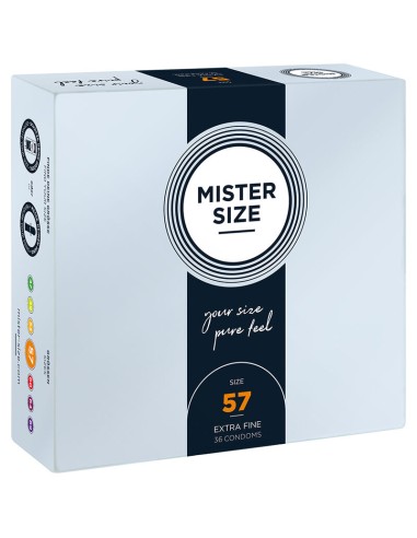 MISTER SIZE - PRESERVATIVO TAGLIA L 57 MM (36 UNITÀ)