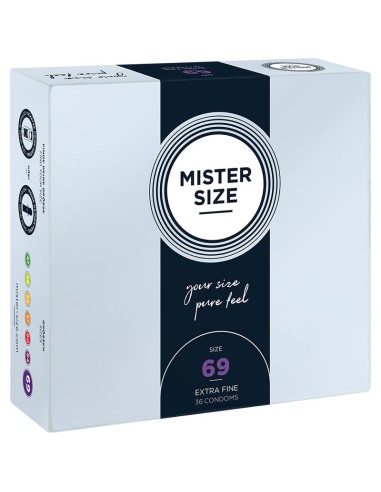 MISTER SIZE - PRESERVATIVI TAGLIA XXXL 69 MM (36 UNITÀ)