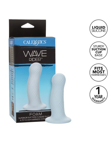 CALEXOTICS - WAVE RIDER FOAM ANAL PLUG BLU