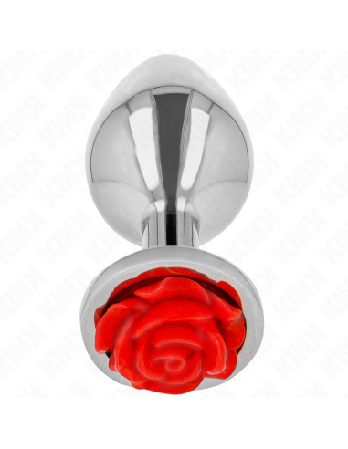 KINK - PLUG ANALE ROSA ROSSO TAGLIA M