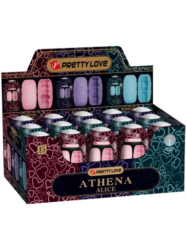 PRETTY LOVE - ATHENA ALICE PACK 15 VARI MASTURBATORI MASCHILI