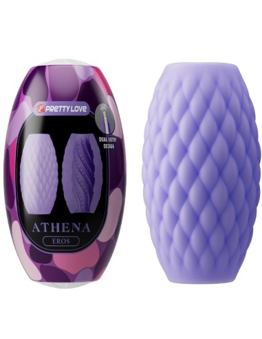 PRETTY LOVE - ATHENA EROS SILICONE MASTURBATORE MASCHILE VIOLA