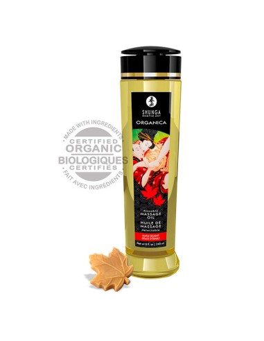 SHUNGA - OLIO DA MASSAGGIO BIOLOGICO ACERO DELIZIA 240 ML