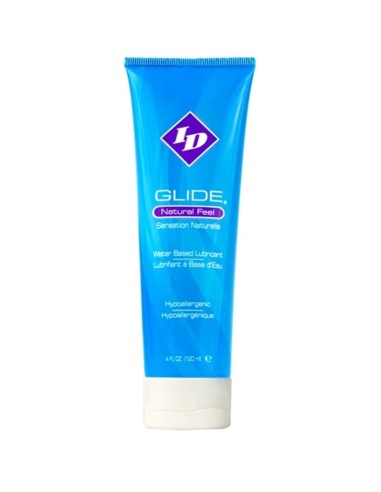 ID GLIDE - LUBRIFICANTE A BASE ACQUA DA VIAGGIO ULTRA LUNGA DURATA TUBO 120 ML