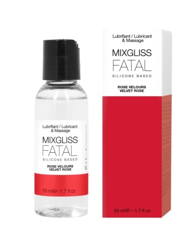 MIXGLISS - LUBRIFICANTE SILICONE ROSE FATALI 50 ML