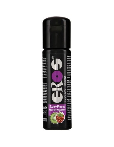 EROS - LUBRIFICANTE GUSTO FRUTTA FRAGOLA E KIWI 100 ML