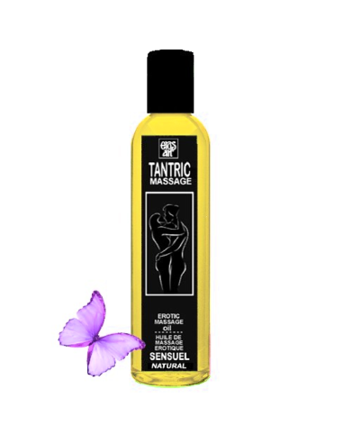 EROS-ART - OLIO DA MASSAGGIO TANTRICO NATURALE E AFRODISIACO NEUTRO 100 ML