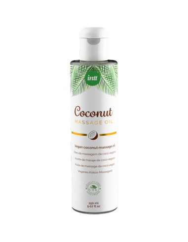 INTT - OLIO DA MASSAGGIO VEGANO DOLCE CON RILASSANTE AL GUSTO DI COCCO