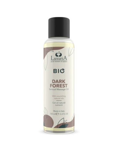 INTIMATELINE LUXURIA - OLIO DA MASSAGGIO BIO FORESTA OSCURA 100 ML