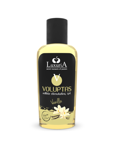 INTIMATELINE LUXURIA - VOLUPTAS GEL DA MASSAGGIO ALIMENTARE EFFETTO RISCALDANTE - VANIGLIA 100 ML