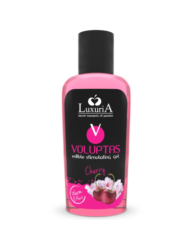 INTIMATELINE LUXURIA - VOLUPTAS GEL DA MASSAGGIO ALIMENTARE EFFETTO RISCALDANTE - CILIEGIA 100 ML